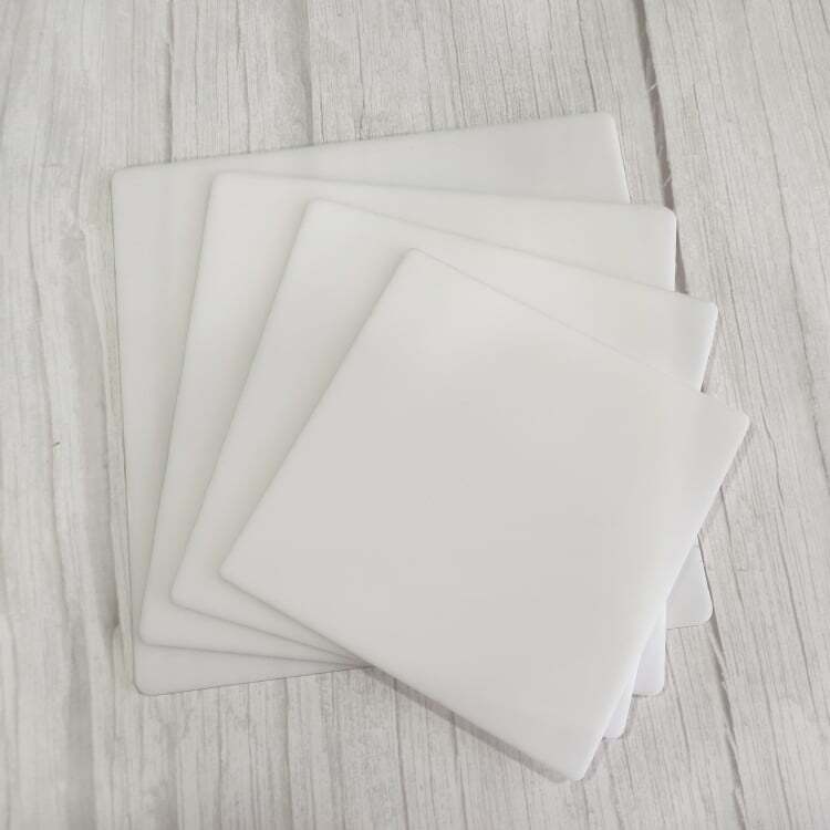 【Square Acrylic Board 7 8 9 10 inch 】方形蛋糕板 亚克力板 多尺寸