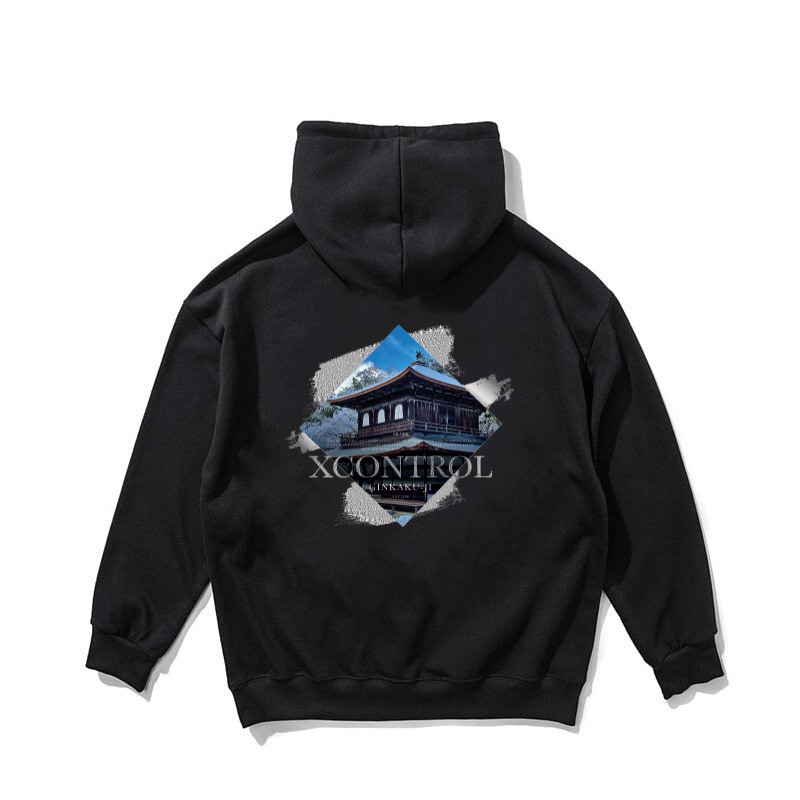 XCTRL 京都銀閣寺帽T-黑