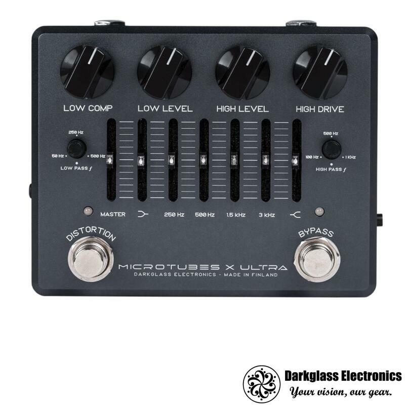 Darkglass Microtubes X Ultra 貝斯 破音前級 效果器