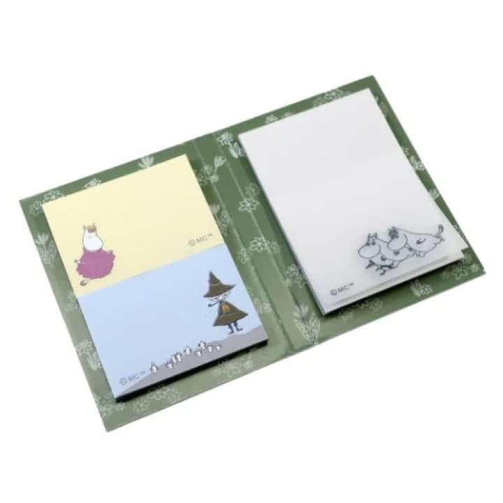 MOOMIN嚕嚕米 迷你書本型自黏便利貼組｜sun-star 日本