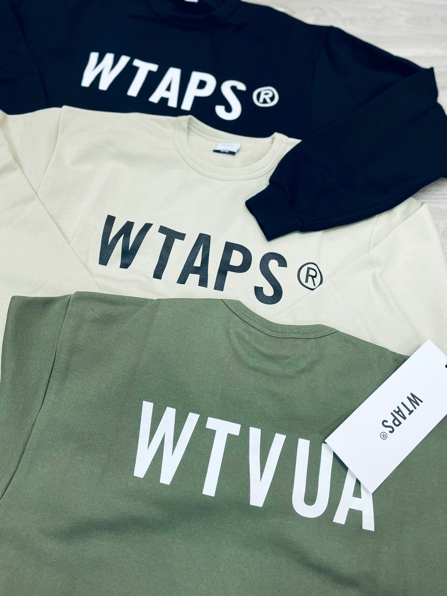 WTAPS WTVUA CREW NECK (有抓毛)