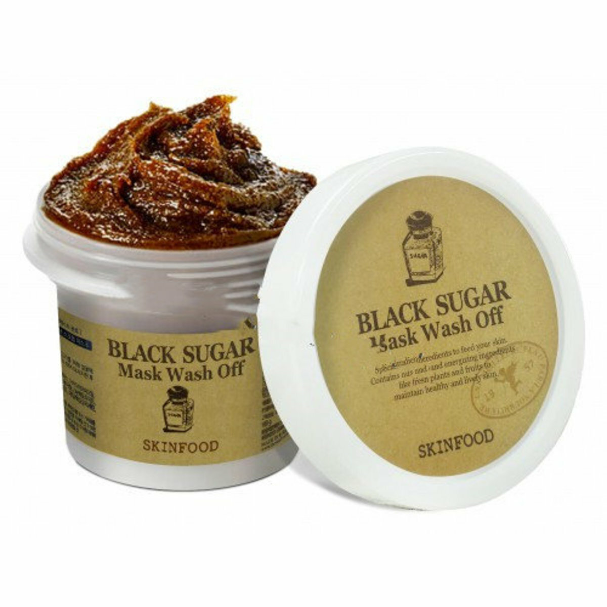 《預訂品》SKINFOOD - Black Sugar Mask Wash Off 100g