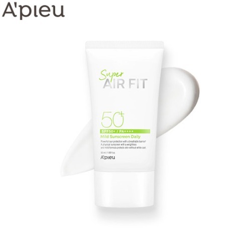 《預訂品》A'PIEU Super Air Fit Mild Sunscreen SPF50+ PA++++ 50ml