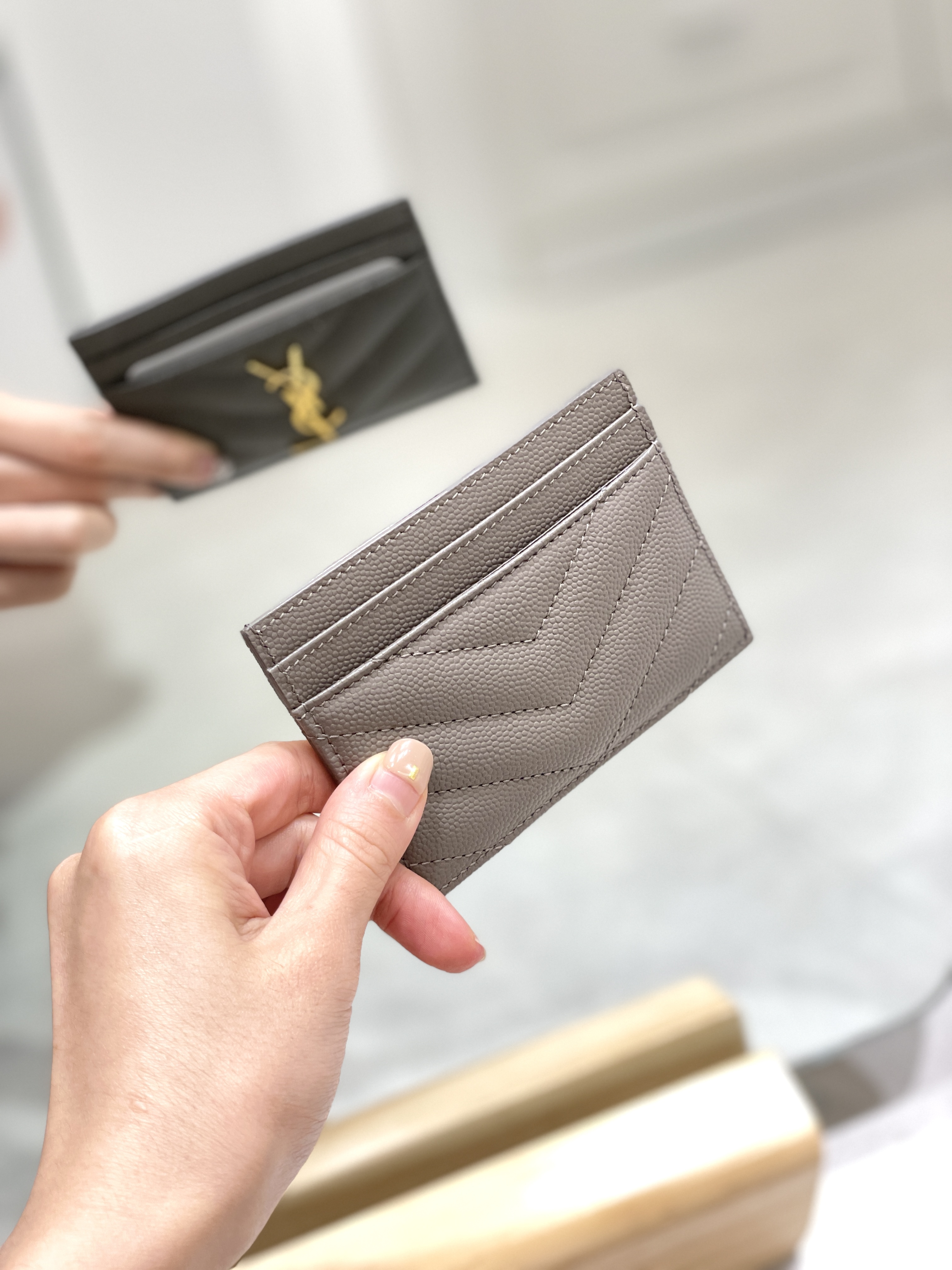 YSL Cassandre Card Case