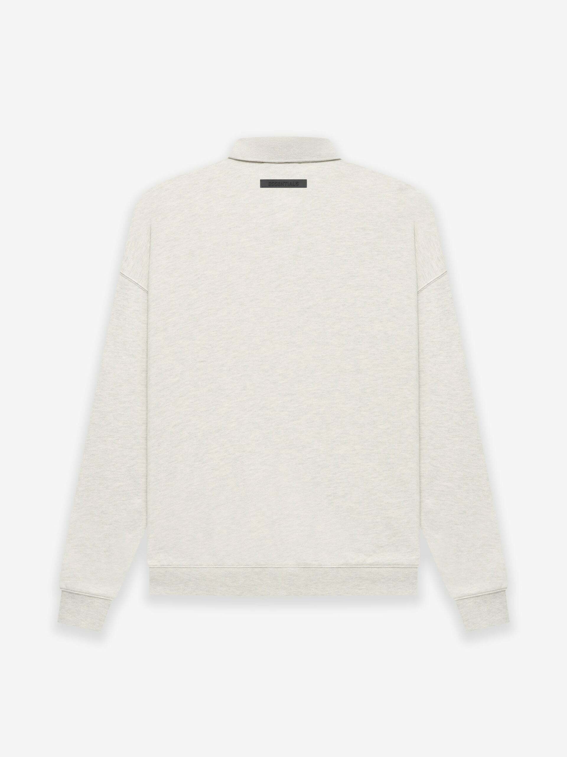 [現貨] Fear Of God Essentials CORE Long Sleeve Polo Light Oatmeal