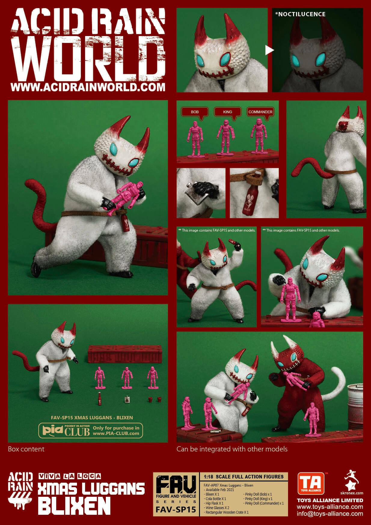 Toys Alliance : FAV-SP15 聖誕盧格人 布利克森