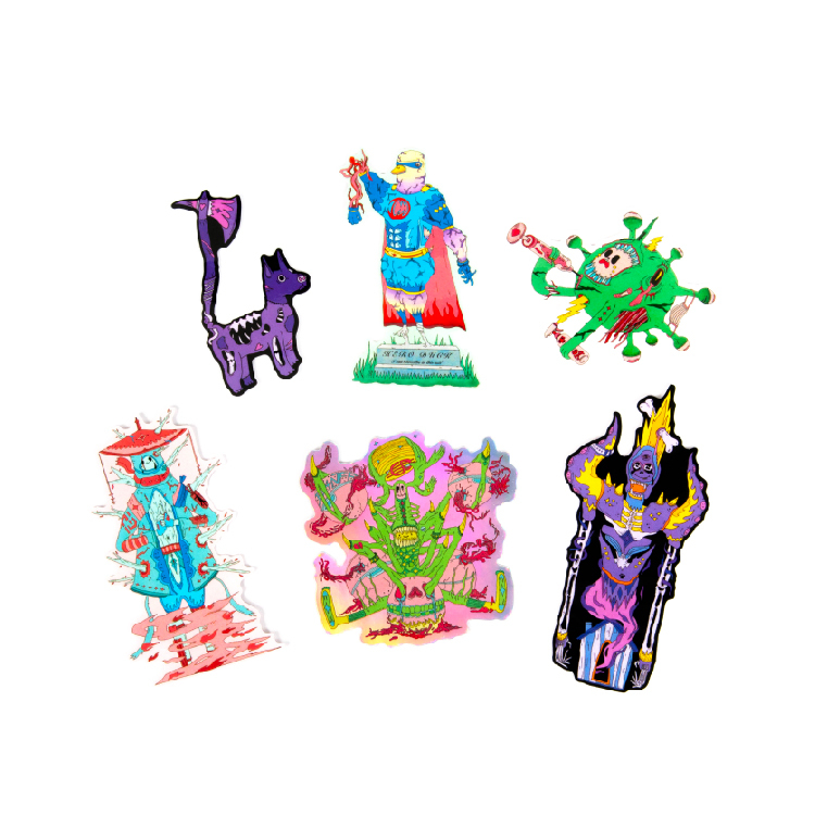 【BANFF】怪獸貼紙包