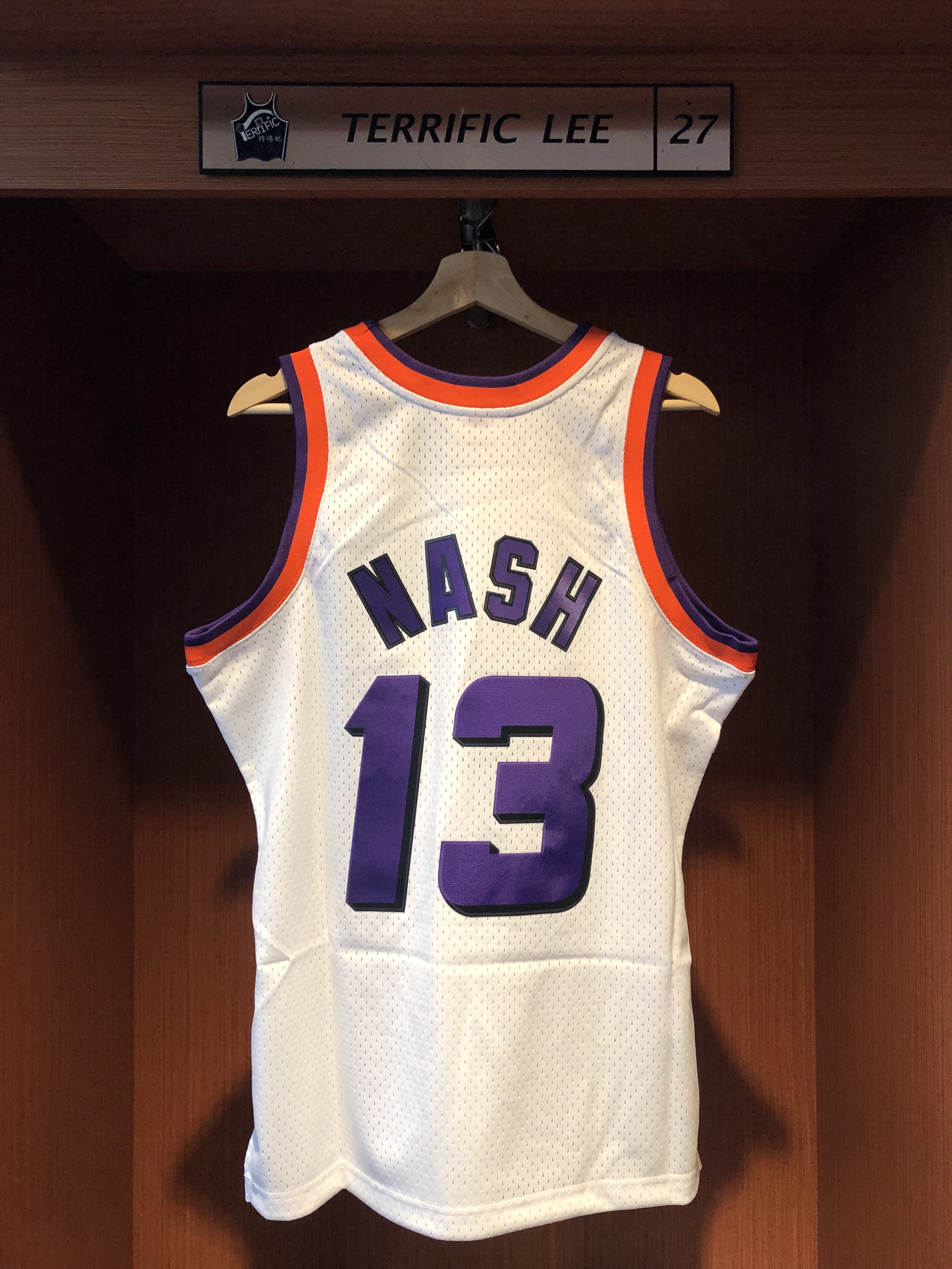 NBA球衣 Steve Nash 鳳凰城太陽白 96-97 M&N Swingman G2 球迷版 熱轉印 全新