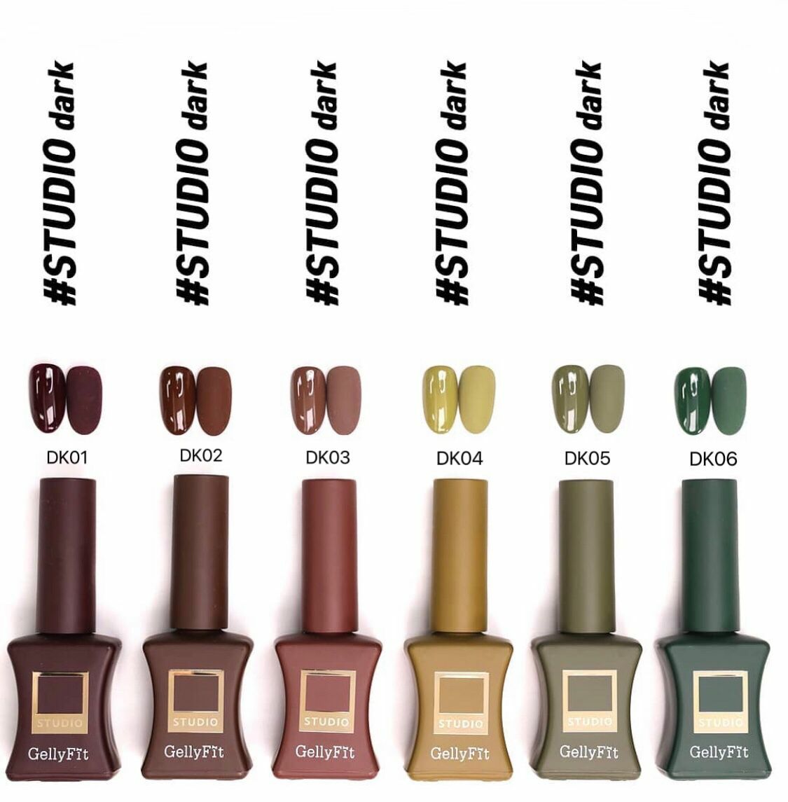 GellyFit - DK01-DK12 (10ml)