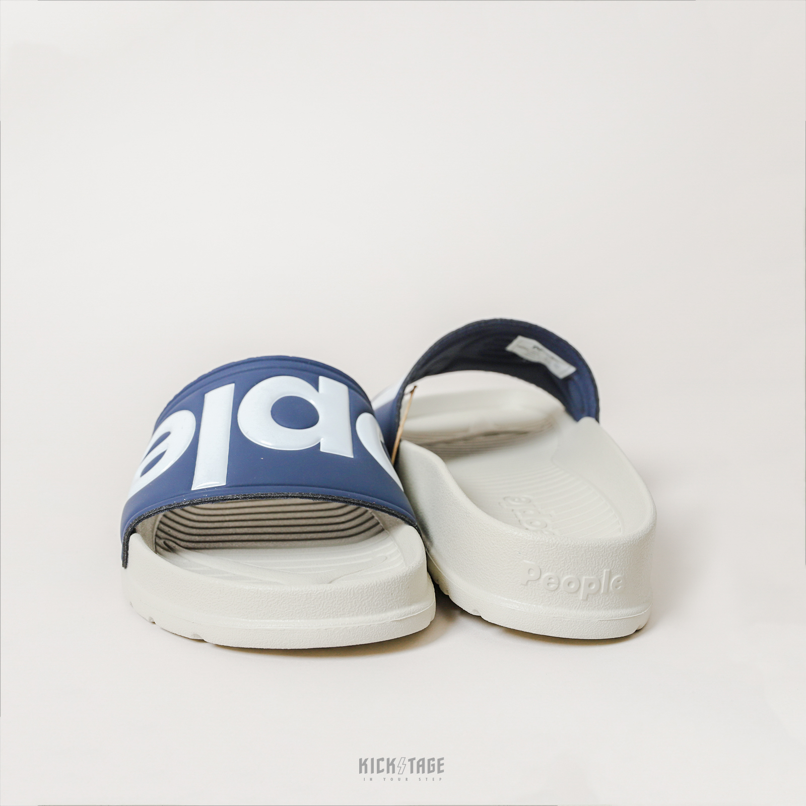 [售出無退換]PEOPLE THE LENNON SLIDE 白 淺粉 米藍 白黑 黑 橘紅 文字 拖鞋【NC04S-002】