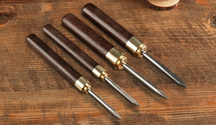 Cha Yuen - Ebony tea knife