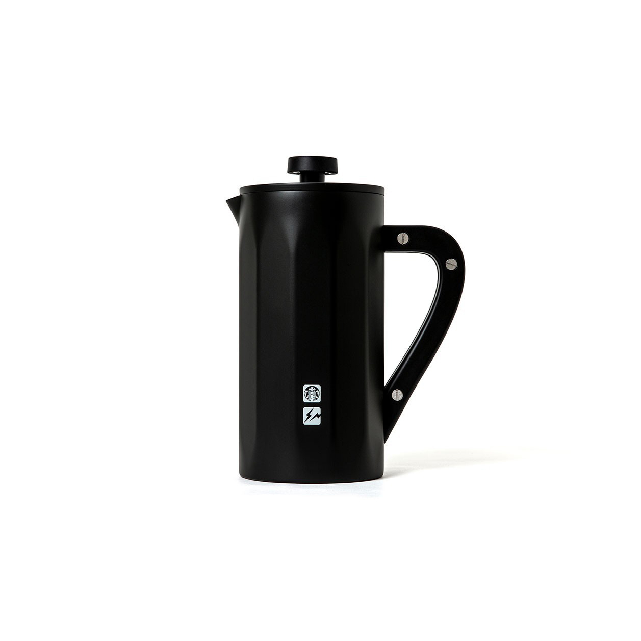 FRAGMENT X STARBUCKS 濾壓咖啡壺 霧黑/白