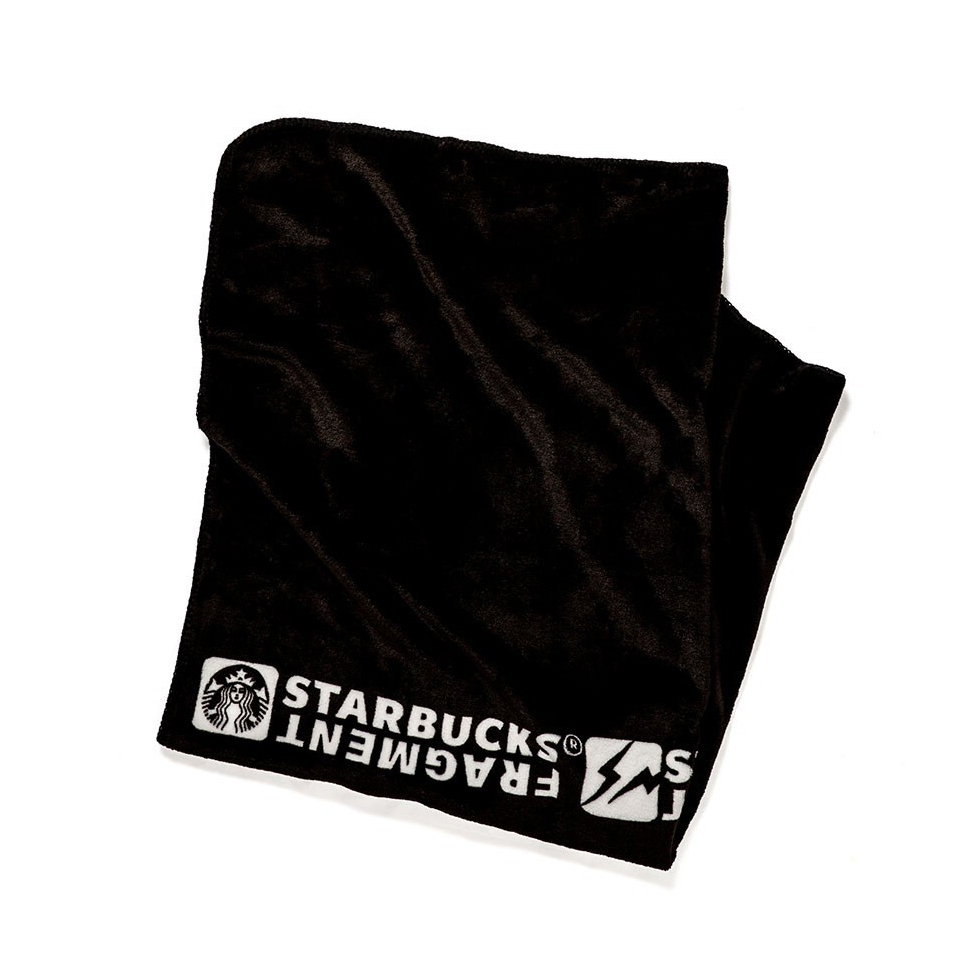 FRAGMENT X STARBUCKS CAFE BLANKET 毛毯 黑色