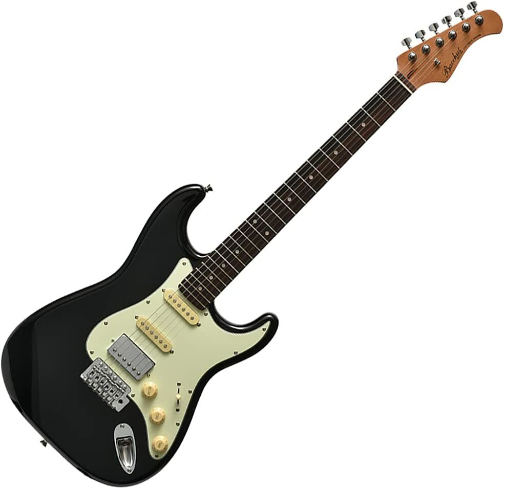 BACCHUS Universe series BST-2-RSM/M 烤楓系列 黑色 電吉他