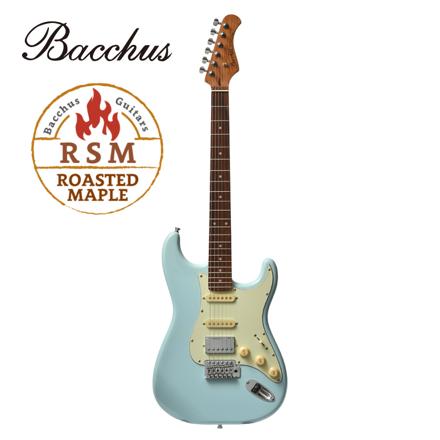 BACCHUS | BST-2-RSM/R 烤楓系列電吉他硬地搖滾新手入門款