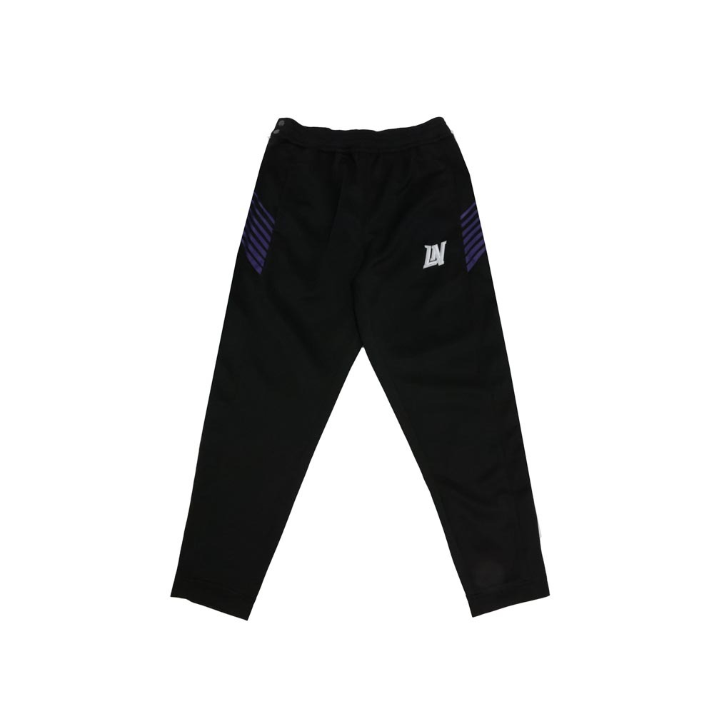 21-22球員熱身排扣長褲｜黑