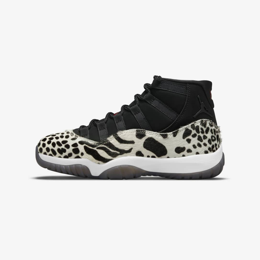 WMNS AIR JORDAN 11 RETRO 馬毛 斑馬紋-AR0715 010