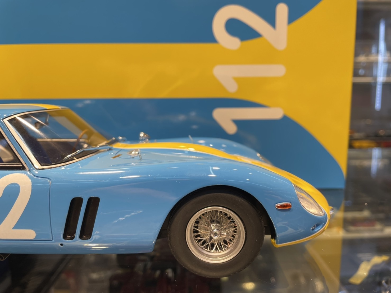 スケールモデル 新作 GT SPIRIT CLDC002 Ferrari 250 GTO #112 Targa 1962 1/18 乗用車