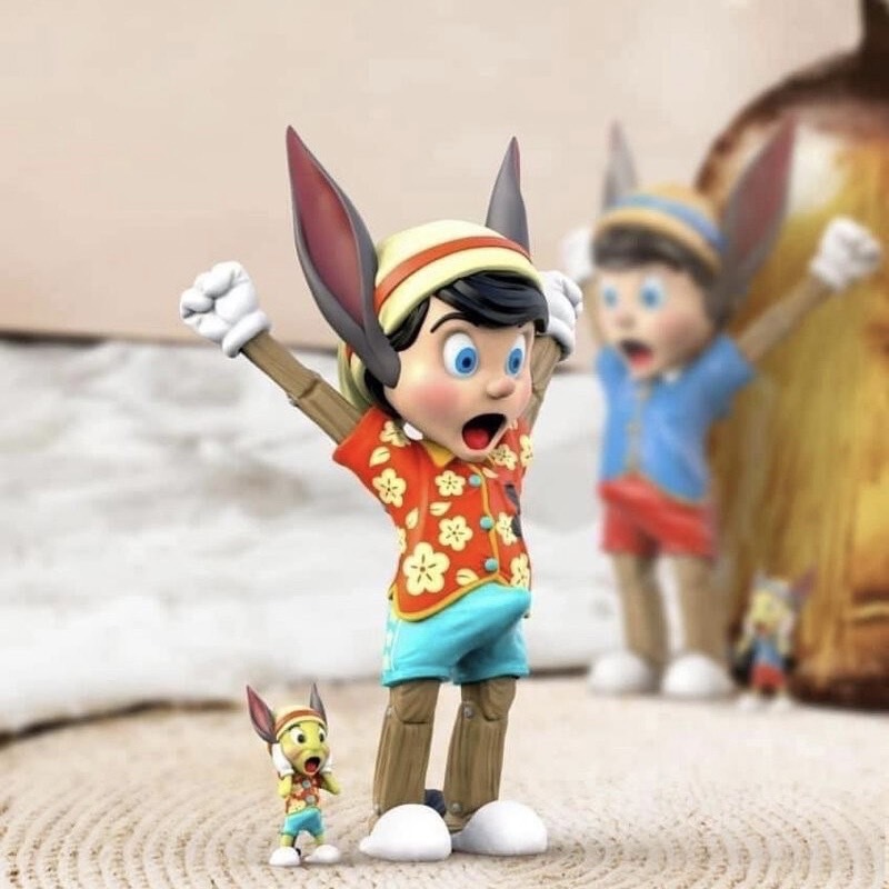 Mighty Jaxx A WOOD AWAKENING CHILL- OUT 勃起小木偶 夏日風情 驢子版本 附小蟋蟀 海灘渡假款 現貨