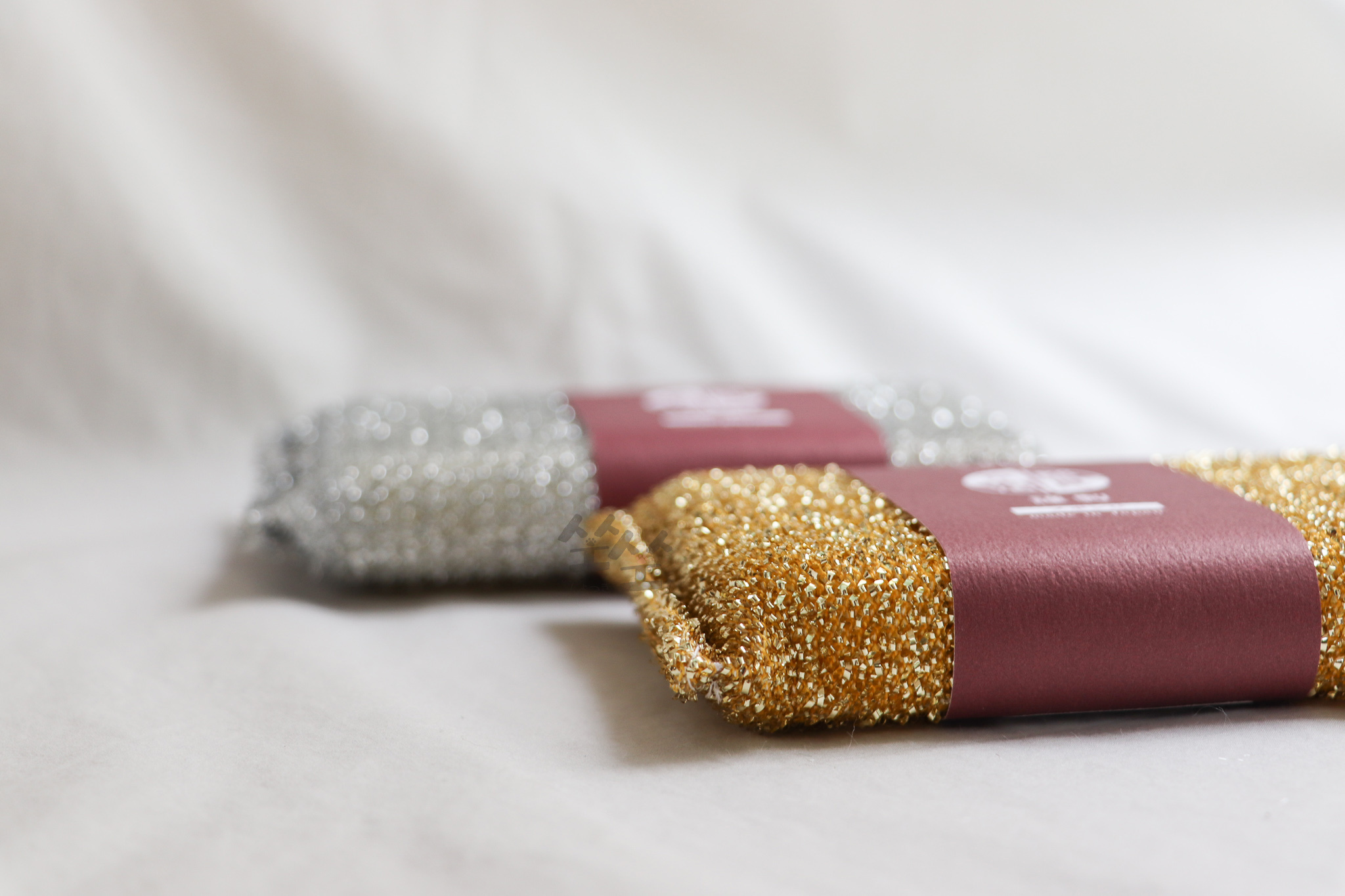 日本 京都活具 不沾鍋專用清潔海綿