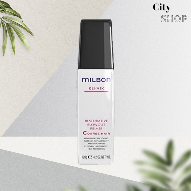 Milbon blowout primer coarse hair