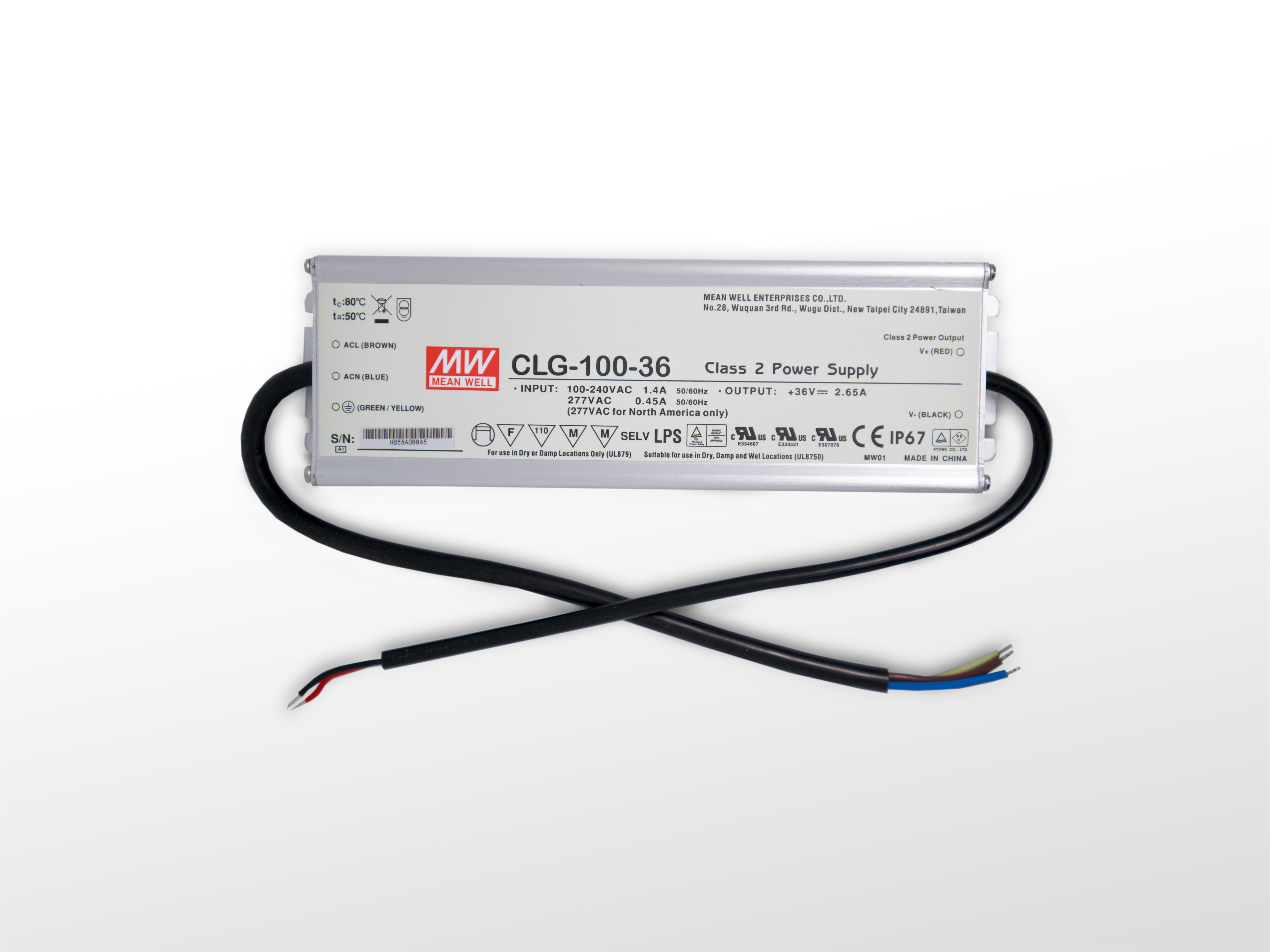 明緯 CLG-100-36 電源供應器