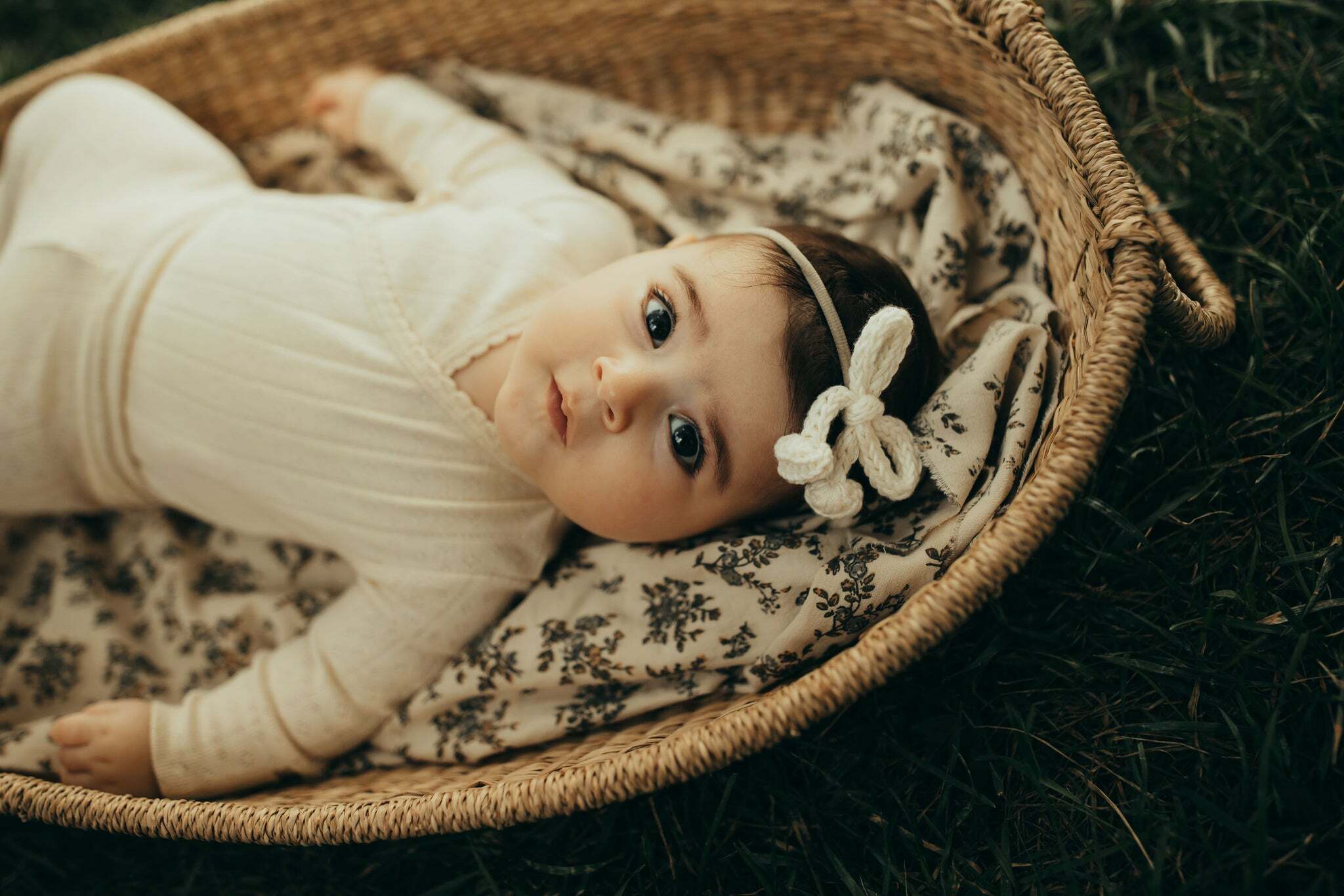 ARBII LABEL - Black Crochet Knit Baby Band