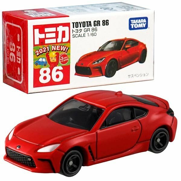 Takara Tomy Tomica BX086 豐田Toyota GR 86 (SPX26T)