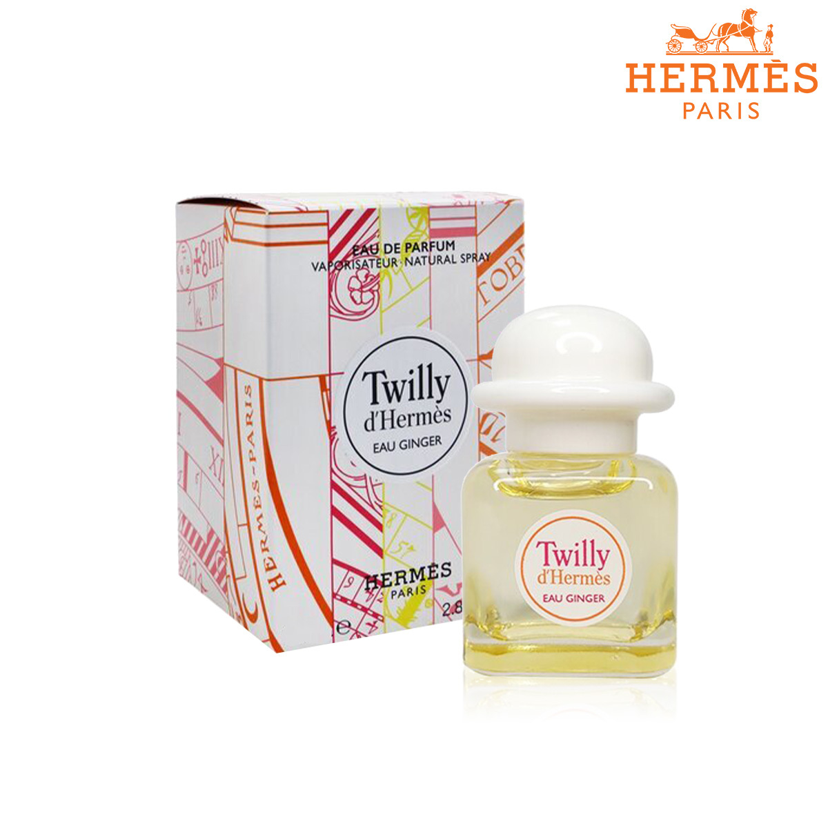 Hermes 愛馬仕 絲巾甜薑女性淡香精 7.5ml 沾式迷你香水