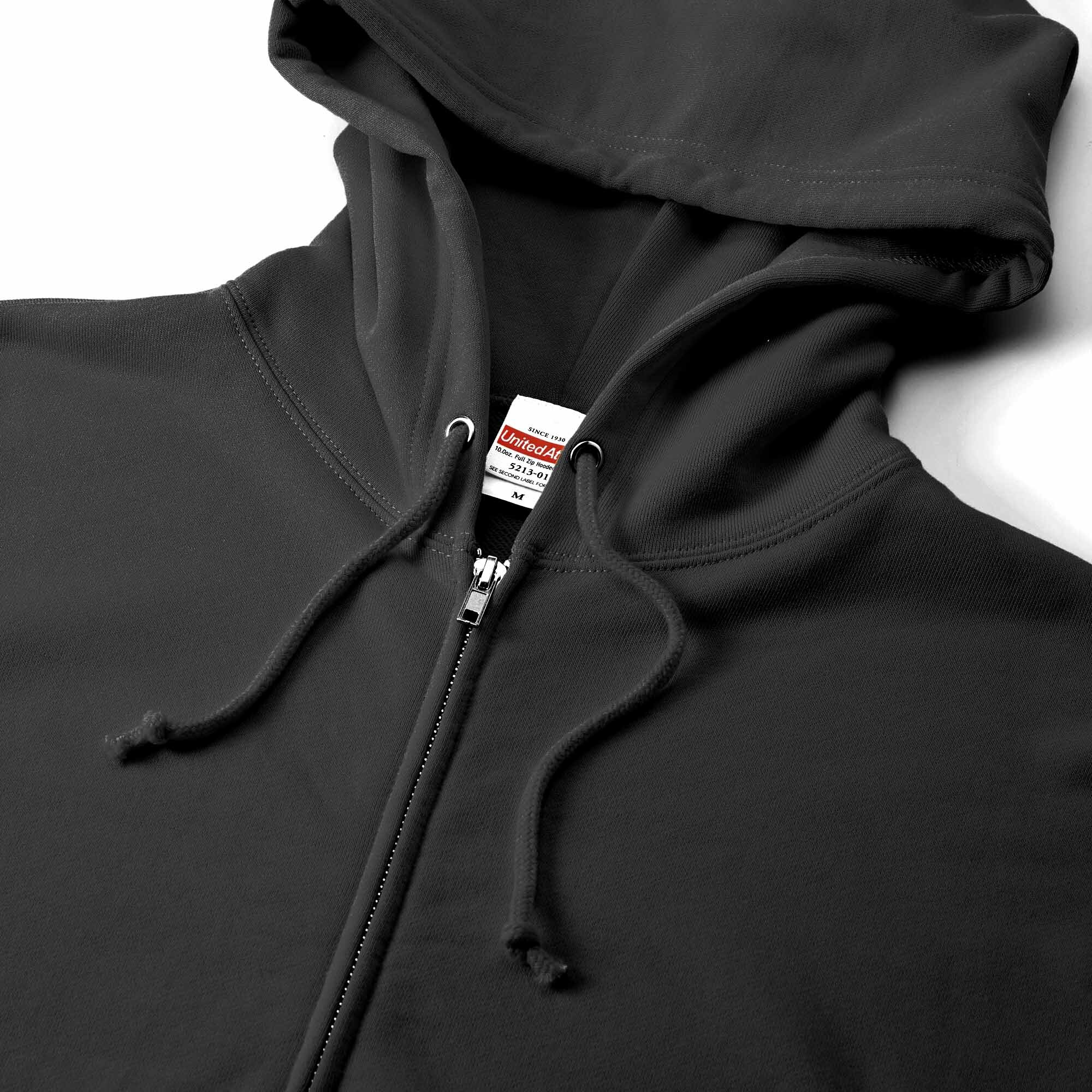 United Athle 10oz 純棉連帽拉鍊 外套 3521301