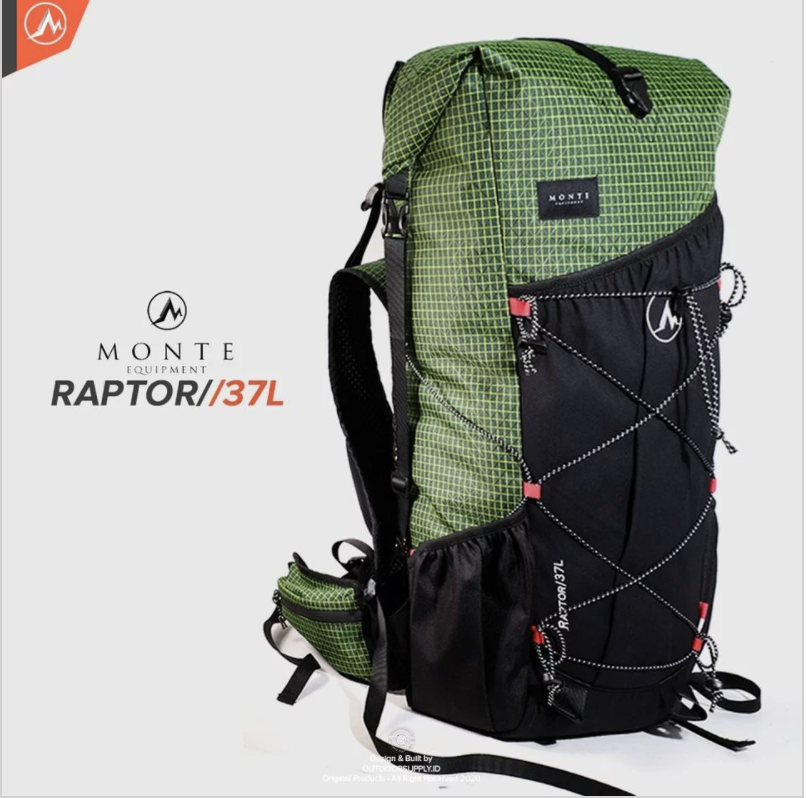 Monte Equipment Raptor 37L 超輕量背包