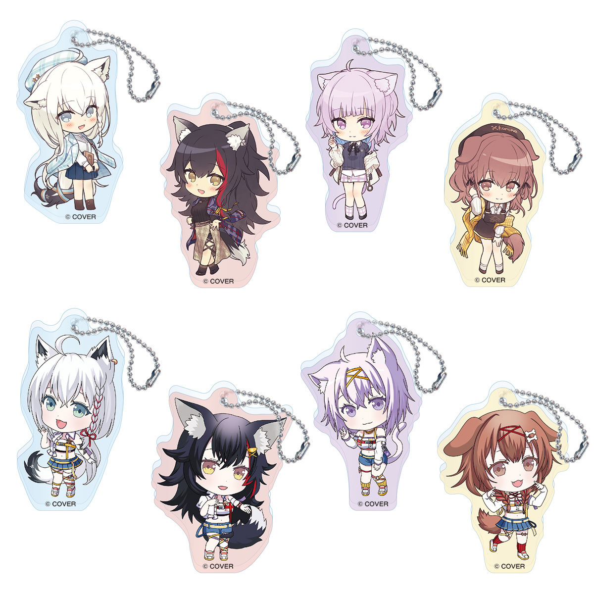 「官方代購」Hololive x Namco Parks  掛件   Hololive in Hamleys DOKIx2 Renezvous #10   Gamer