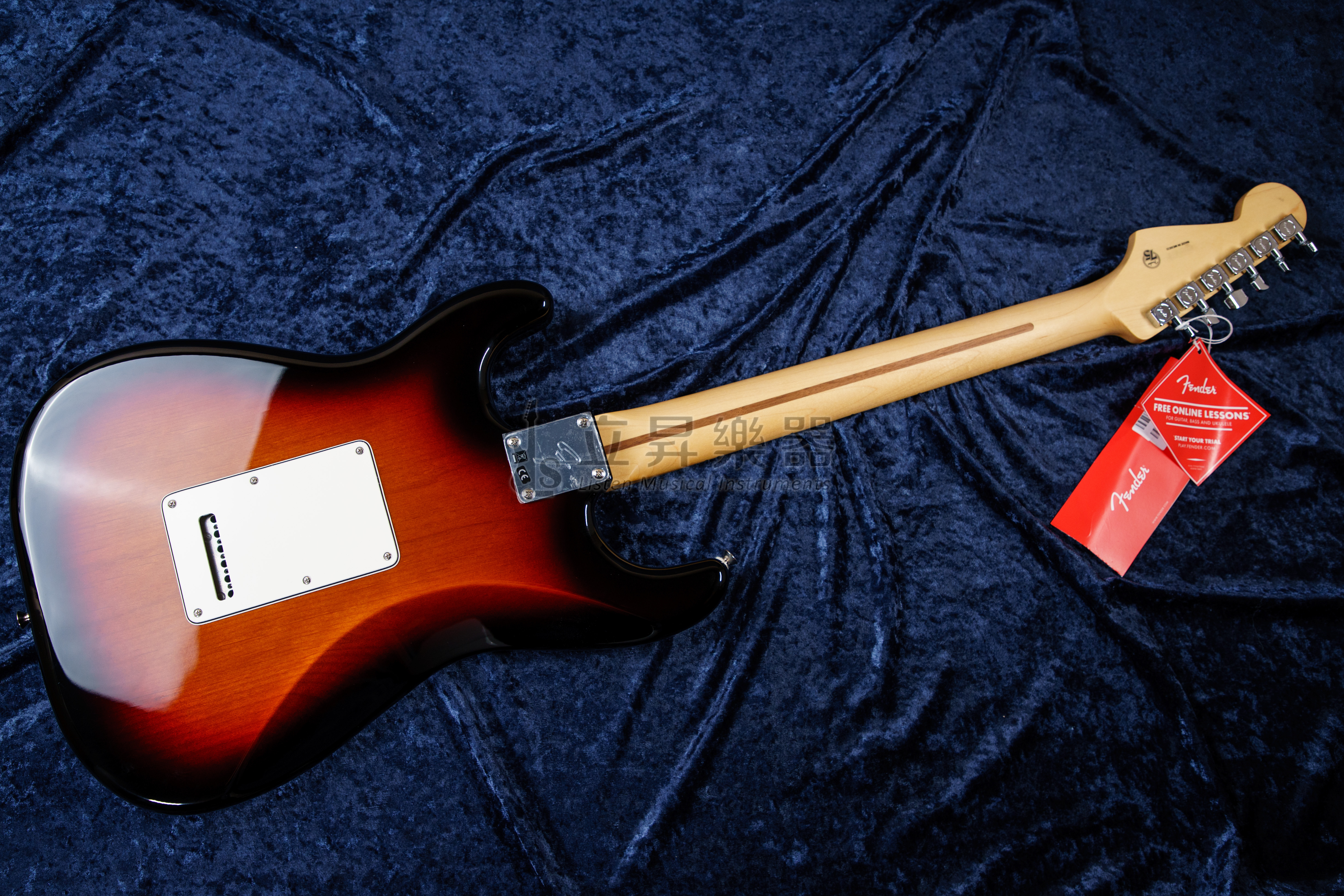 Fender Player Stratocaster MN 3TS 單單單小搖座電吉他楓木指板三色漸層