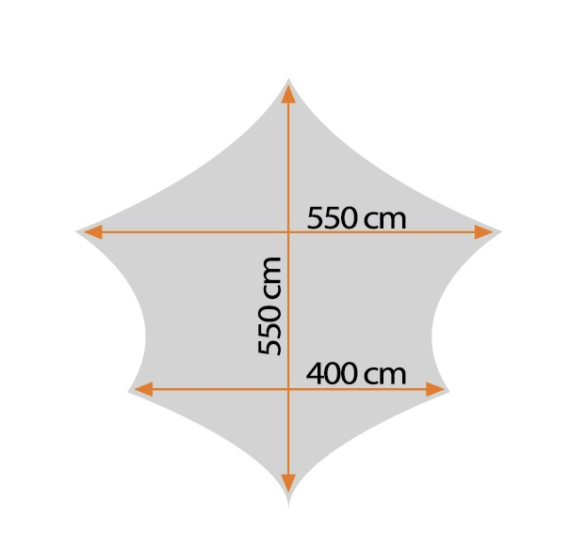 Triton D1218 銀面天幕連2米天幕桿