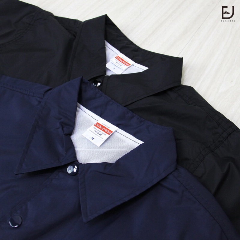 United athle 工裝 工作 外套 防風外套 黑 深藍