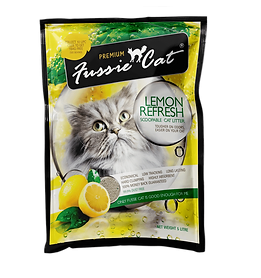 Fussie Cat Bentonite Litter Lemon Refresh 5L