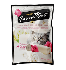 Fussie Cat Bentonite Litter Enchanted Rose 5L