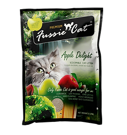 Fussie Cat Bentonite Litter Apple Delight 5L