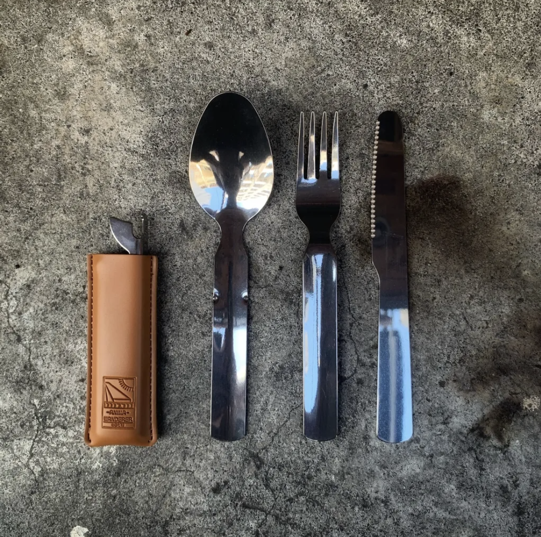 台灣 ANiMA WANDERER BLN-04 多功能四件餐具組