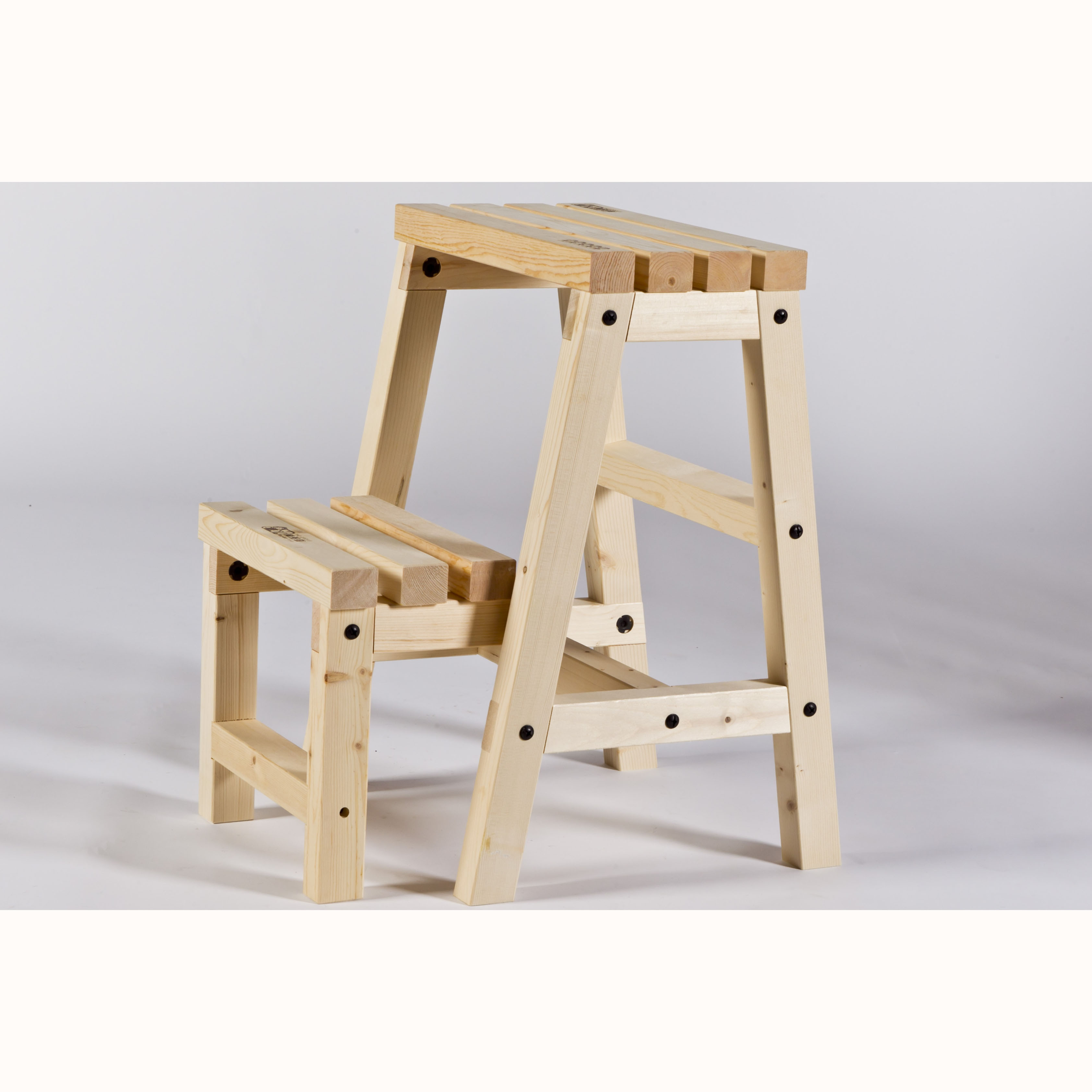 林班道木工體驗工廠-樓梯椅、弧面板凳、日式椅、玄關椅、方形高腳椅 DIY組 (免運) (廠商直送)