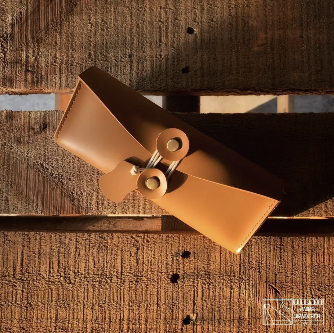 台灣 ANiMA WANDERER BLN-06 調味罐皮革收納包