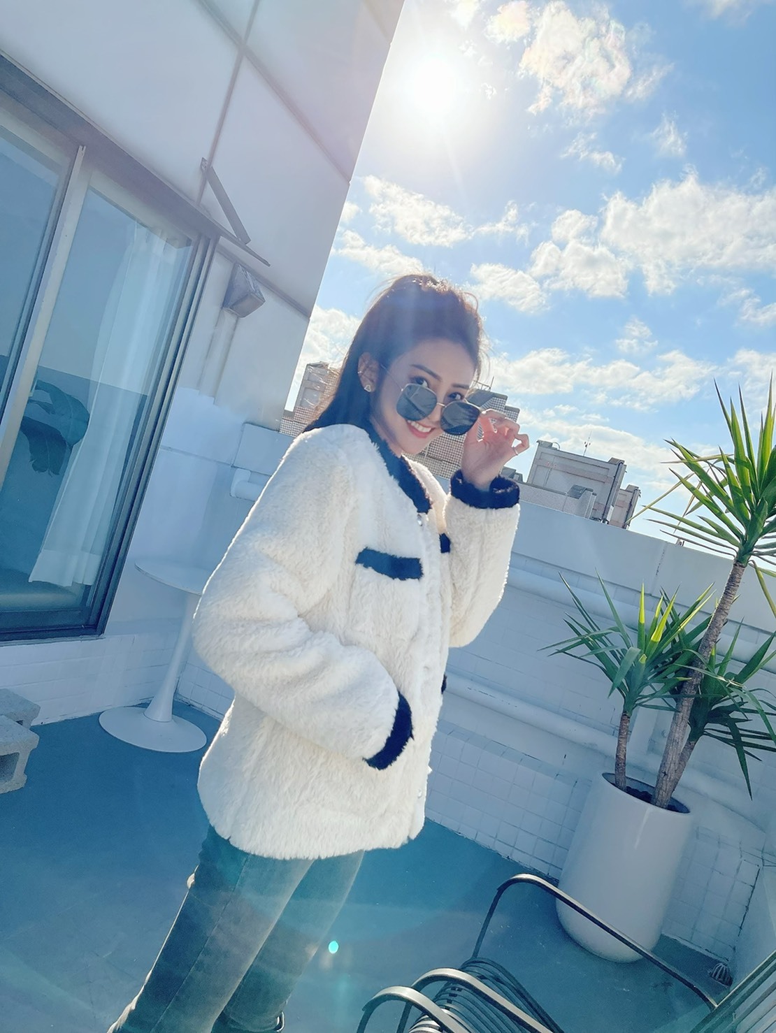 🔥12.22直播新品］💥穿上直接成為亮點］🇰🇷正韓超美保暖毛毛小香外套