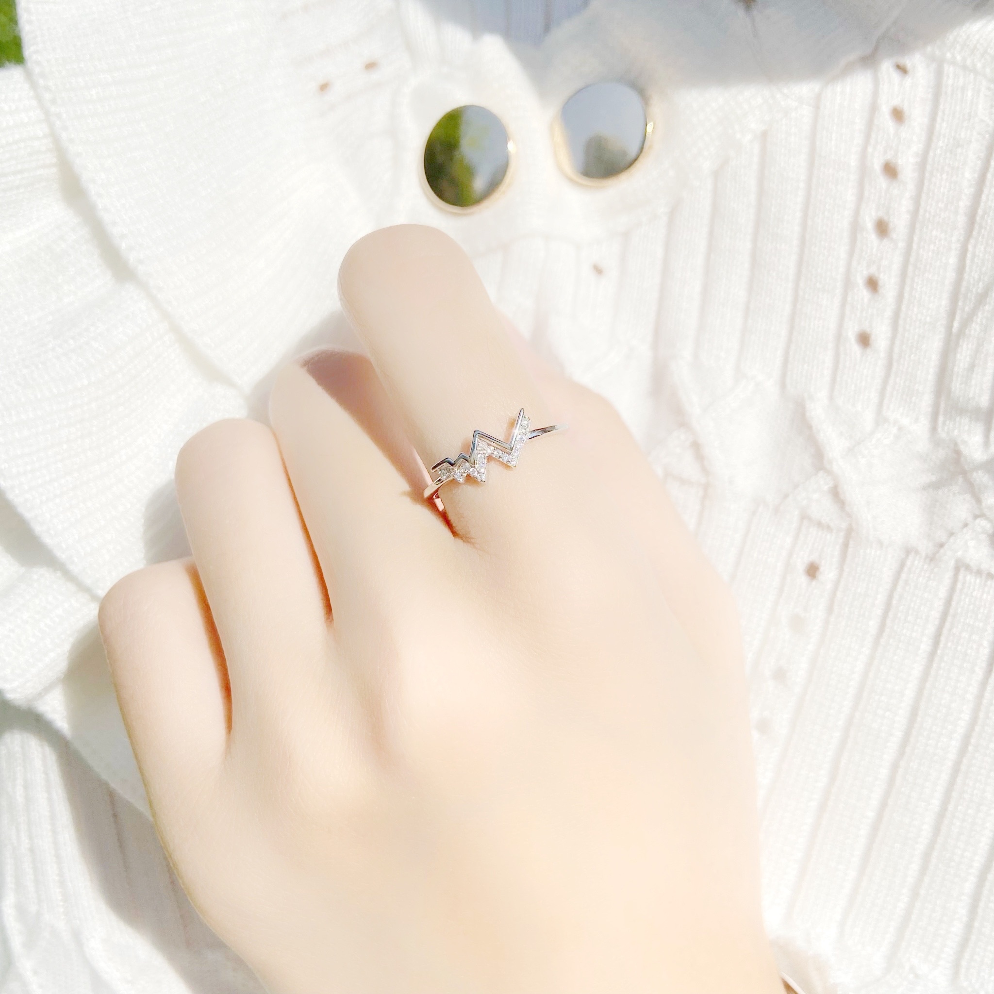 | 925純銀 | 心跳指數戒指 | RI0351 |