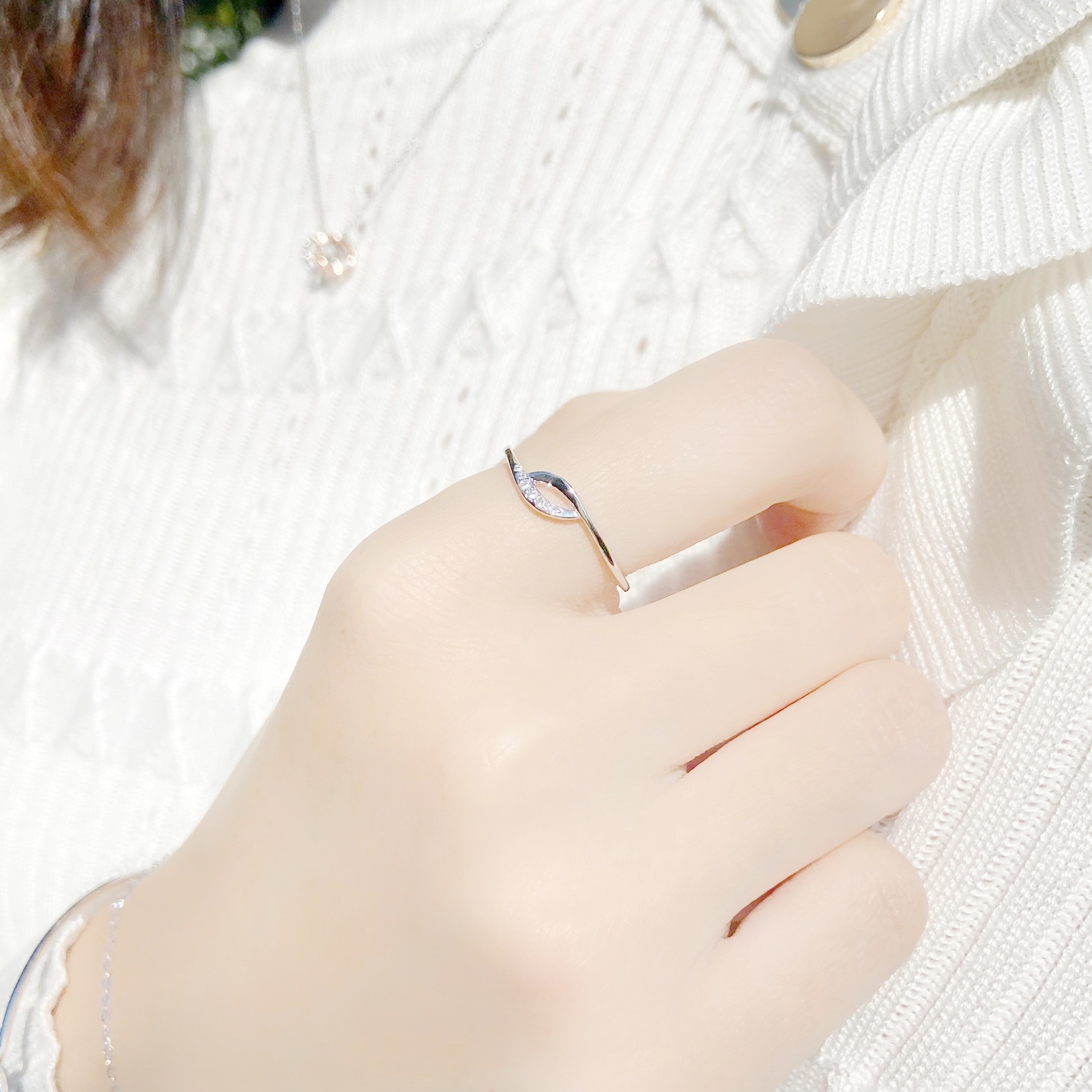 | 925純銀 | 弧度戒指 | RI0361 |