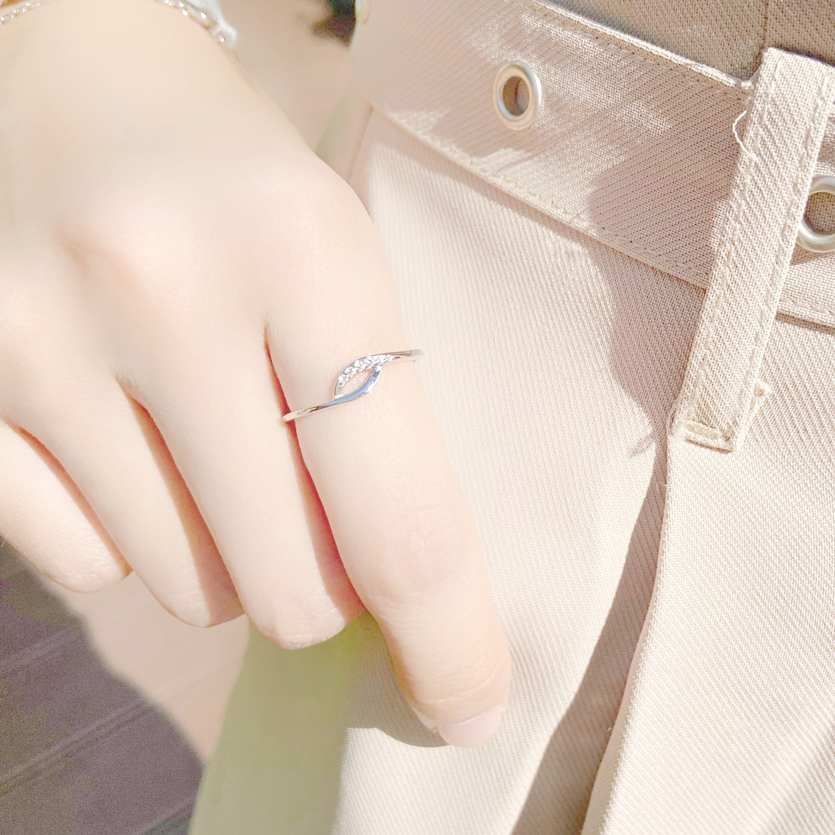 | 925純銀 | 弧度戒指 | RI0361 |