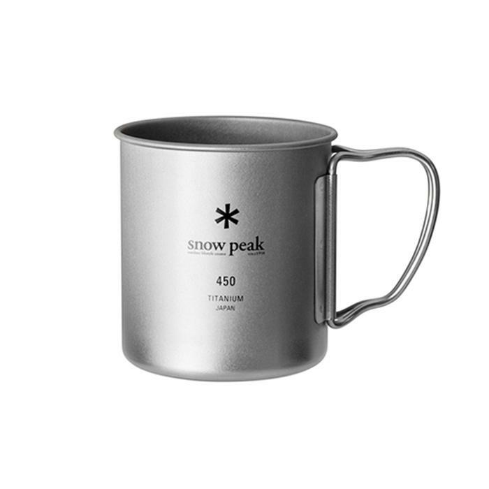 Snow Peak Titanium Single Wall Mug 450ml 單層鈦杯 MG-143