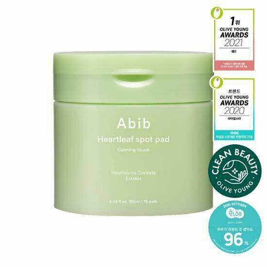 《現貨》Abib - Heartleaf Spot Pad Calming Touch