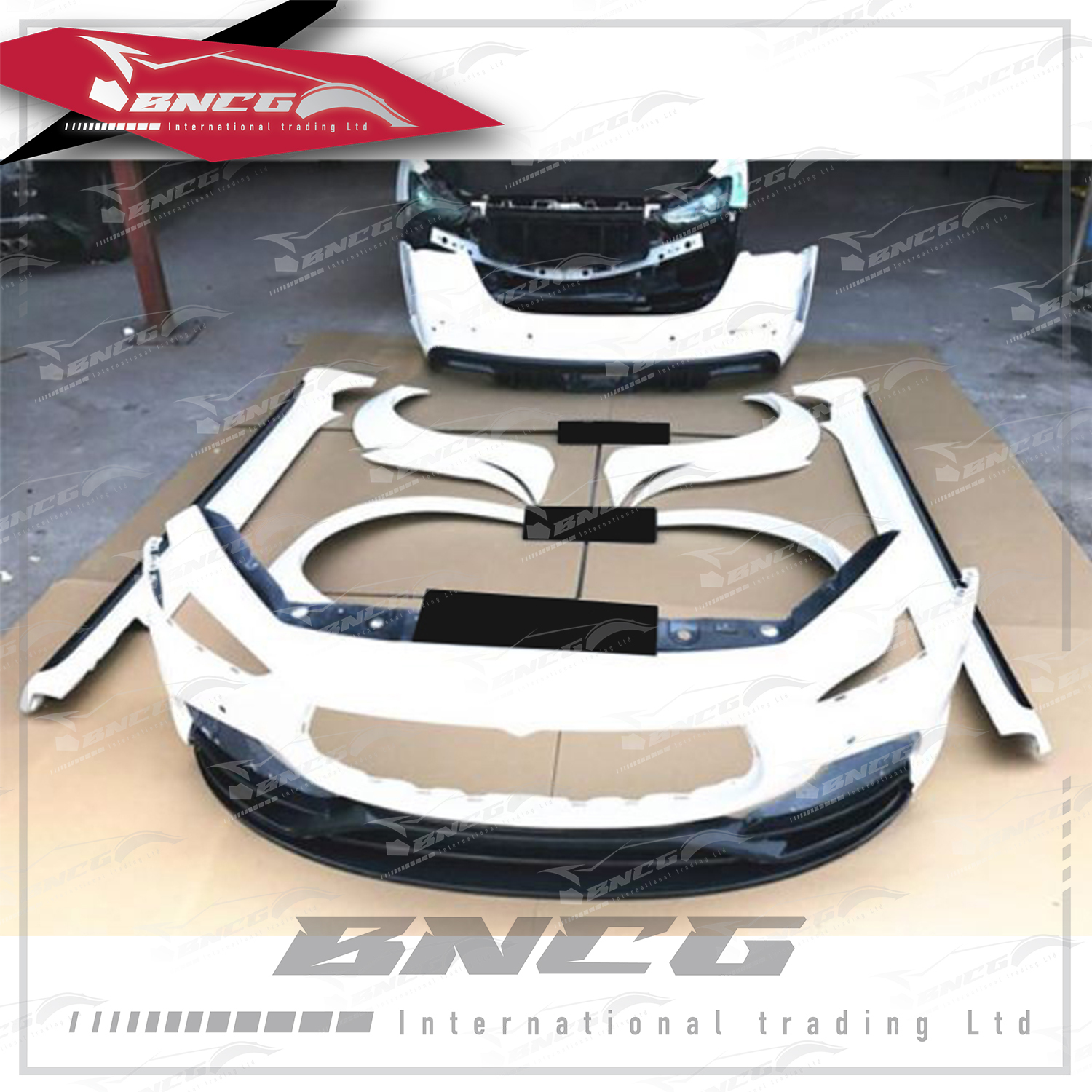 瑪莎拉蒂 Maserati 14-16年式 Ghibli 改裝 卡夢 碳纖維 外觀件 空力套件 大包圍