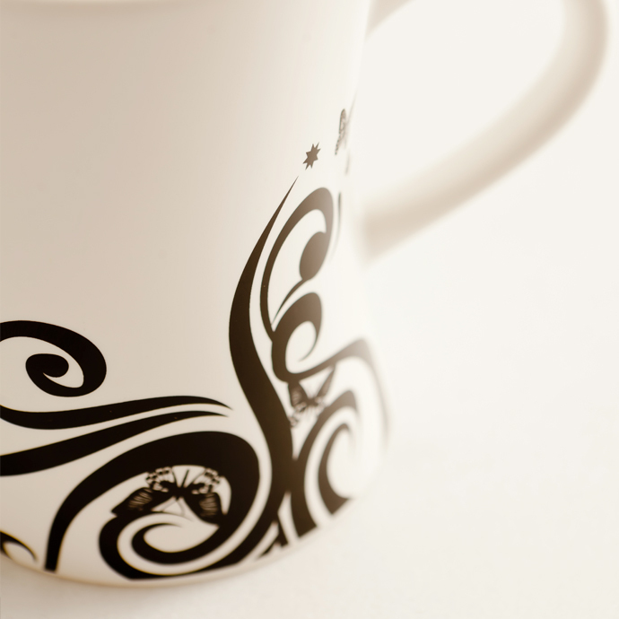 剪影彎彎杯 馬克杯