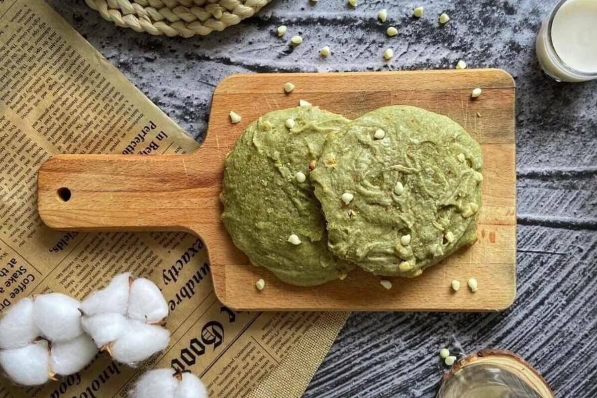 食譜推介-綠茶白朱古力曲奇